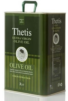 Thetis Pelion 3 litre metal can